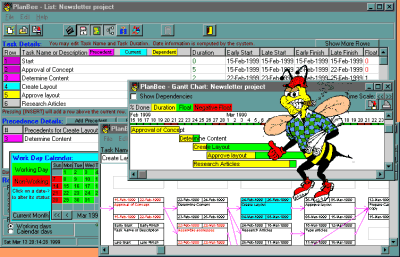 PlanBee project management planning tool Screenshot